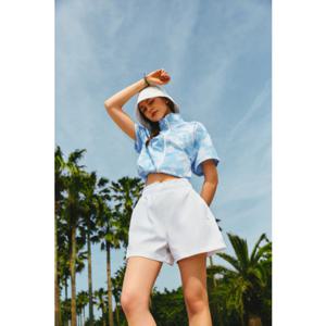 [르꼬끄] [60% OFF] 여성 시어서커 A라인 반바지 QP222OHP61