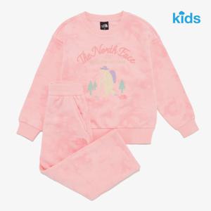 노스페이스키즈 트레일메이트 스웻 세트-NM5MR60T