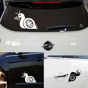 new부스트달팽이 차량용스티커 / 초보운전 자동차