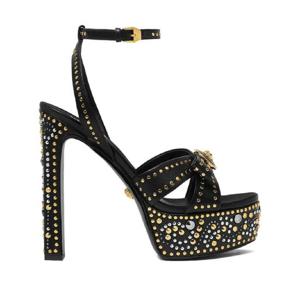 베르사체 라 메두사 플랫폼 스터드 샌들 140mm 10173141A16222