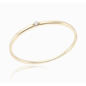 [로이드] 다이아 원포인트 라인 14K 반지 LRF25028D