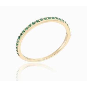 [로이드] 에메랄드 하프 이터니티 반지 LRF25021D
