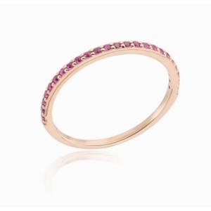[로이드] 루비 하프 이터니티 반지 LRF25019D