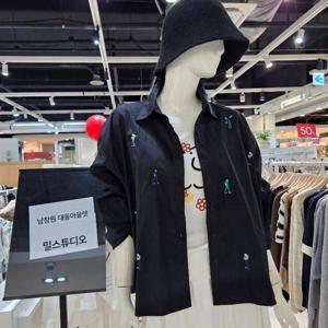 밀스튜디오 DP02 인물캐릭터 박시셔츠 LR9BLS112