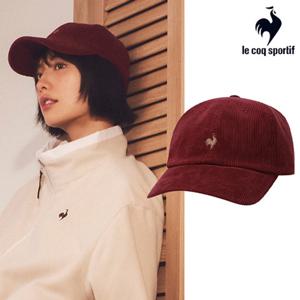 [르꼬끄] 남녀공용 코듀로이 볼캡 QQ323ACP92_DRD
