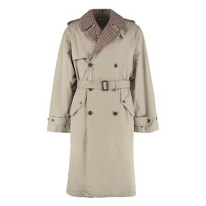 Balenciaga 리버서블 더블 브레스티드 트렌치 코트 681169TLU23 9378 TP948572666