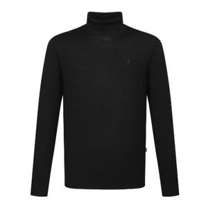 [닥스(셔츠)]울100 워셔블 풀터틀 풀오버 니트 블랙 DLW1SWTN151-K1