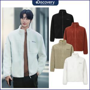 디스커버리 25FW신상 변우석 남여공용 테크플리스 하이넥 자켓 DXSS71056