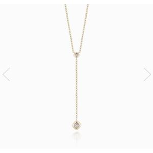 [로이드] 런던노트 드롭 포인트 14K Y목걸이 LNN25012G