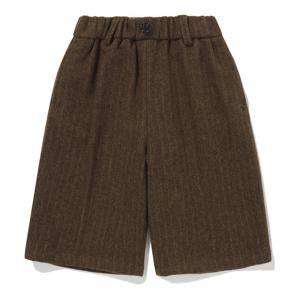 [빈]브라운 헤링본 울 반바지BZ61PT02BN