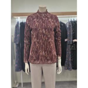 벨리시앙 세이브존07 쉬폰 하프넥 블라우스 BL4324