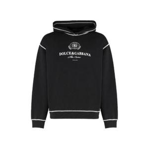 돌체앤가바나 로고 자수 긴팔 후드 티셔츠 G9BDXZG7NON N0000 TP949038524