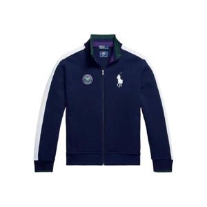 폴로 랄프로렌 X 윔블던 패널 집업 스웨트셔츠 710867580