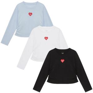 노스페이스 키즈 NT7TR54 ALL 걸즈 앨리슨 롱슬리브 티 크롭