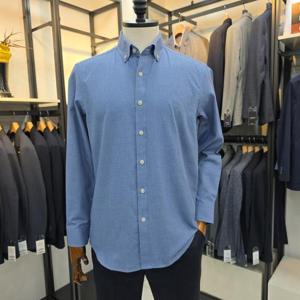 [세정 트레몰로] 남성 가을겨울 블루 셔츠남방 TRNNL5F33843153