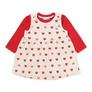 블루독베이비 하트퀼팅SET드레스 45C70-674-01