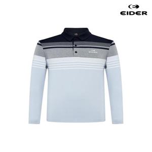 아이더 (DMU25284_B2) 남성 POP 스트라이프 폴로 티셔츠 (S/Blue)