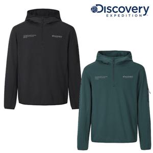 디스커버리 (DMHD3A054) 2025 F W 남성 델타픽 경량 레이어드 후드티