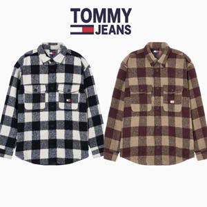 [타미진] T32F7WSH17TMT1 공용 오버사이즈 버팔로 체크 셔츠