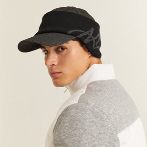 [먼싱웨어]남성 이어 워머 세트 볼캡 차콜그레이 MQ421MCPO1