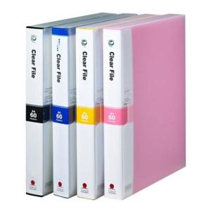 인덱스클리어화일 YF4348 A4 60매 흑색 영오