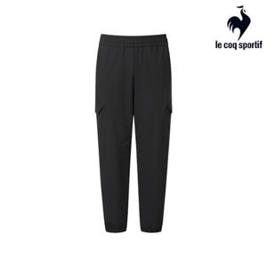 [르꼬끄][유세윤 PICK] 남녀공용 레귤러핏 조거 나일론스판 기모 팬츠 QQ423EPTO2_BLK