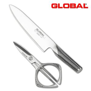 글로벌 2P세트 (나이프+가위) Global G-2210