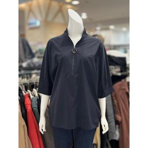 소고 세이브존01 하이넥 스판 블라우스 AG3BA04BK