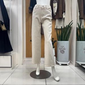 클리지 DP01 코튼 아이보리 와이드 핏 팬츠 CP8WPT07