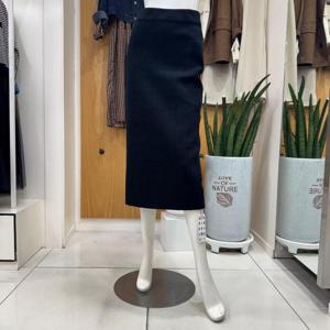 클리지 DP01 뒷 트임 H라인 롱 스커트 CP8WKS02