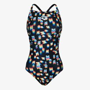 [아레나] 여성 A5FL1CO02BLK 홀리플라이 선수 원피스 드롭백 실내 비치 수영복