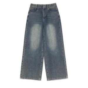 리트머스 HC38 여성 투뭬이  와이드 데님 팬츠 LQ5DF527