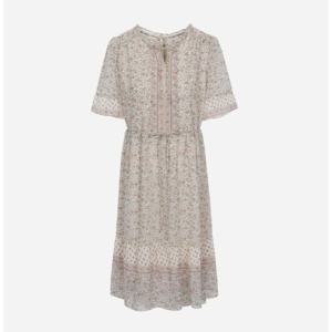 [써스데이아일랜드]보더믹스 미디 원피스 T256MOP323W