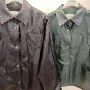 Latium HC06 스판 팔뚝품편한 라이더 레더 옆트임 점퍼형 스탠카라 가죽쟈켓 T2553jk02