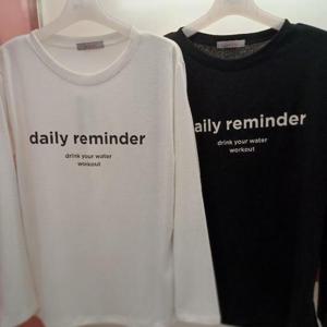 Latium HC06 국내생산 스판 얇고 부드러운 저지원단 라운드 데일리 영문 티셔츠 T2541ts03