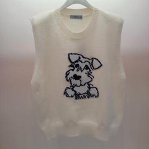 Destijl HC06 신축성 좋고 품편한 따뜻한 슈나 라운드 니트조끼 D2533vt03I