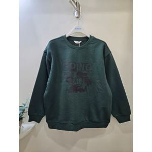 [에꼴리에]힙무드 프린팅 맨투맨티 25C1402_OD