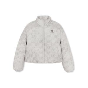 MLB  (3FDJM0156-50CRS) 여성 클래식 모노그램 빈티지 중량 크롭패딩