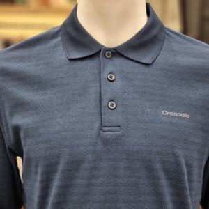 [크로커다일남성]고탄력 자가드 카라티셔츠 CDAABTP3793384_SH