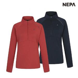 [네파] 여성 가을 챔프 긴팔 집업 티셔츠 7J65402