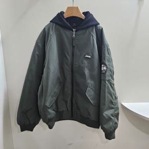 [지프키즈]25신상남여공용  지구본 패딩 항공점퍼KQ3JPU251 -1US