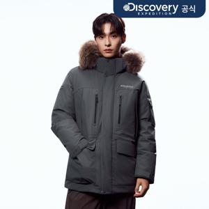 남성 밀포드 베르텍스 구스다운 미드패딩 (D/GREY)  DMDJ8M056-GRD