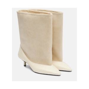 쟈크뮈스 Tourni 레더 스웨이드 앵클 부츠 P01086783