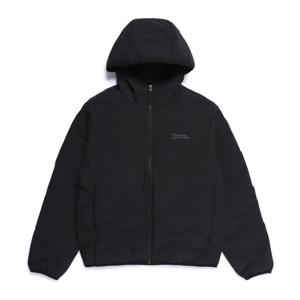 내셔널지오그래픽N254UDW911 포울리 후디 튜브 덕다운 점퍼 BLACK