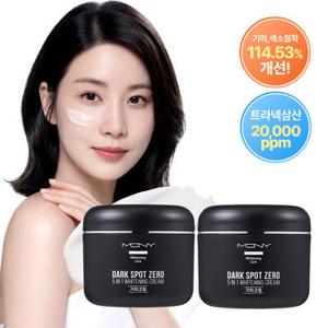 [1+ 1] 맥퀸뉴욕 다크스팟제로 기미크림 대용량 100g/ 트라넥삼산 PDRN 미백/ 잡티 기미 색소침착 114.53% 개선 임상