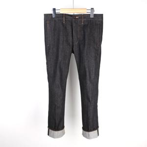 [클로딩캡슐] 사이드포켓 생지진 블랙 PIATTO29 PANT 00106