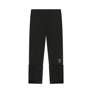 [프렌치캣(백)]BK 골지 배색 레깅스 Q55DDP130