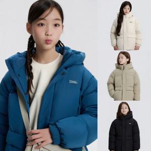 내셔널지오그래픽키즈(이월)  (K254UDW030-) 숏 카이만 덕 다운 점퍼V