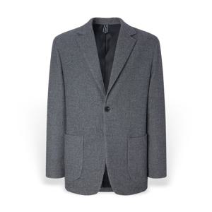 [헤지스] 남성 멜란지 솔리드 자켓 HZJA5D465G2