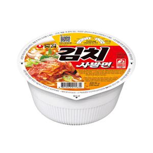 컵라면 소컵 농심 김치 사발면 86g 12개